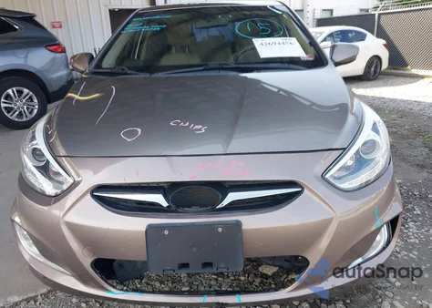 2014 Hyundai Accent Gls из США, поврежденный, VIN KMHCU4AE9EU614902